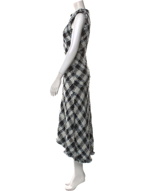Alexander McQueen Tweed Long Dress