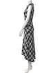 Alexander McQueen Tweed Long Dress
