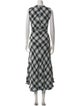 Alexander McQueen Tweed Long Dress