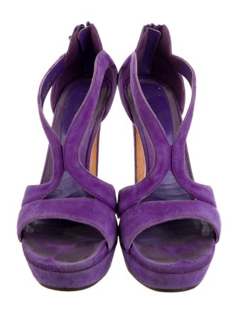 Alexander McQueen Suede Sandals