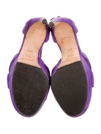 Alexander McQueen Suede Sandals