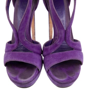 Alexander McQueen Suede Sandals