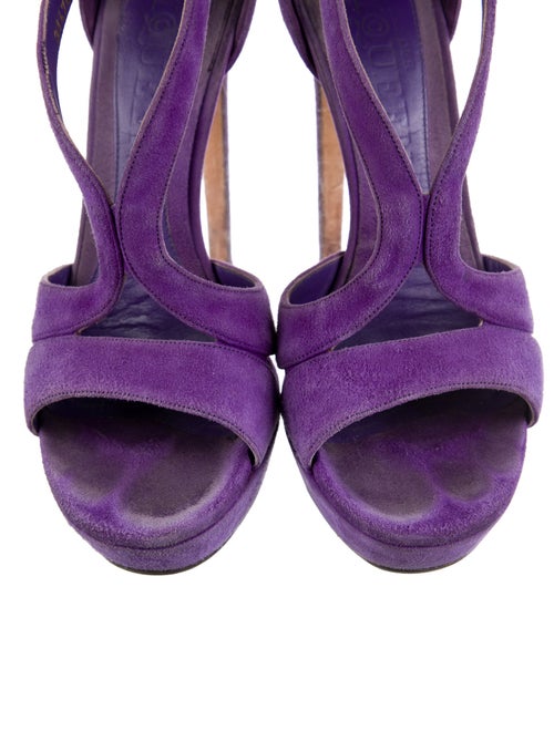 Alexander McQueen Suede Sandals