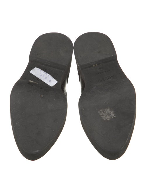 Alexander McQueen Leather Floral Print Oxfords