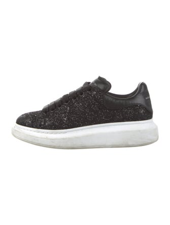 Alexander McQueen Glitter Crystal Embellishments Sneakers