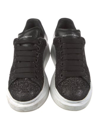 Alexander McQueen Glitter Crystal Embellishments Sneakers