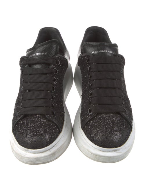 Alexander McQueen Glitter Crystal Embellishments Sneakers