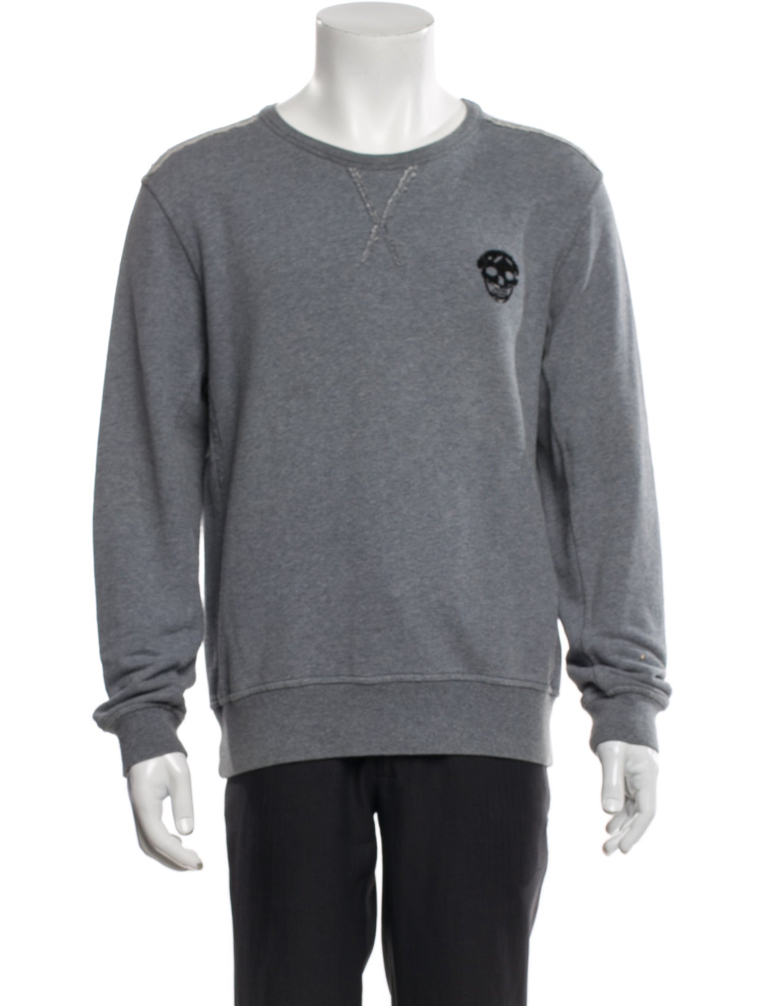 Alexander McQueen Skull Graphic Print Pullover