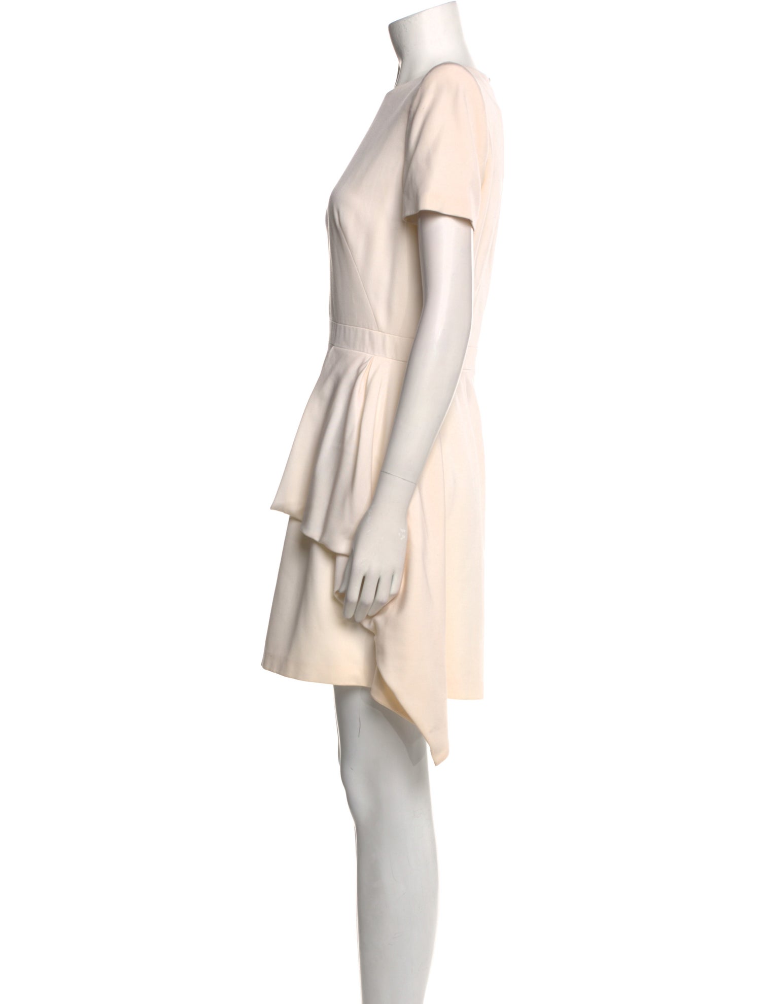 Alexander McQueen Virgin Wool Mini Dress