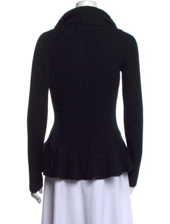 Alexander McQueen Wool V-Neck Sweater
