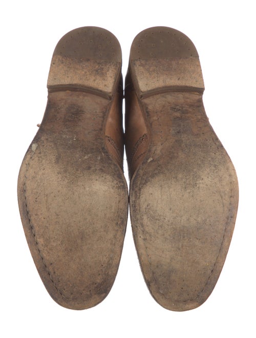 Alexander McQueen Leather Lasercut Accents Monk Straps