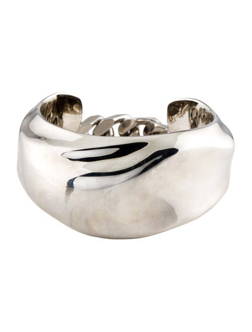 Alexander McQueen Molten Chain Cuff Bracelet