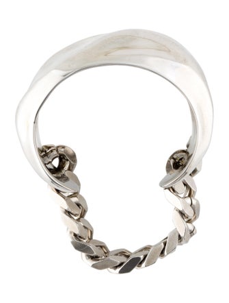 Alexander McQueen Molten Chain Cuff Bracelet