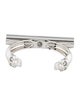 Alexander McQueen Cross Bar Cuff Bracelet