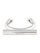 Alexander McQueen Cross Bar Cuff Bracelet