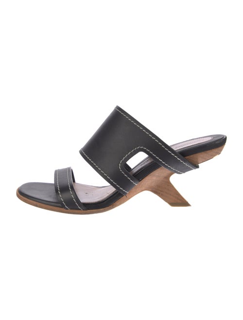 Alexander McQueen Leather Slides