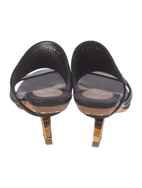 Alexander McQueen Leather Slides