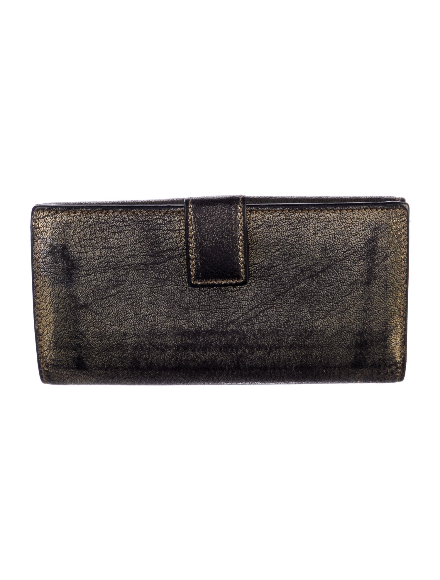 Alexander McQueen Leather Continental Wallet