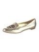 Alexander McQueen Skull Leather Ballet Flats
