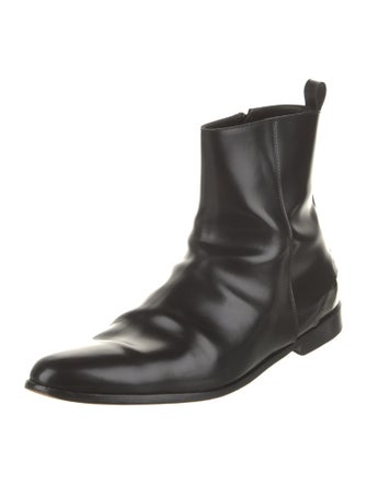 Alexander McQueen Leather Boots