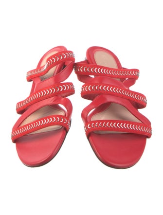 Alexander McQueen Leather Slides