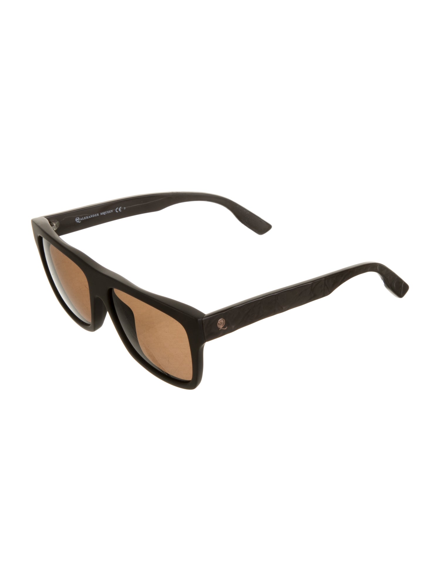 Alexander McQueen Wayfarer Tinted Sunglasses