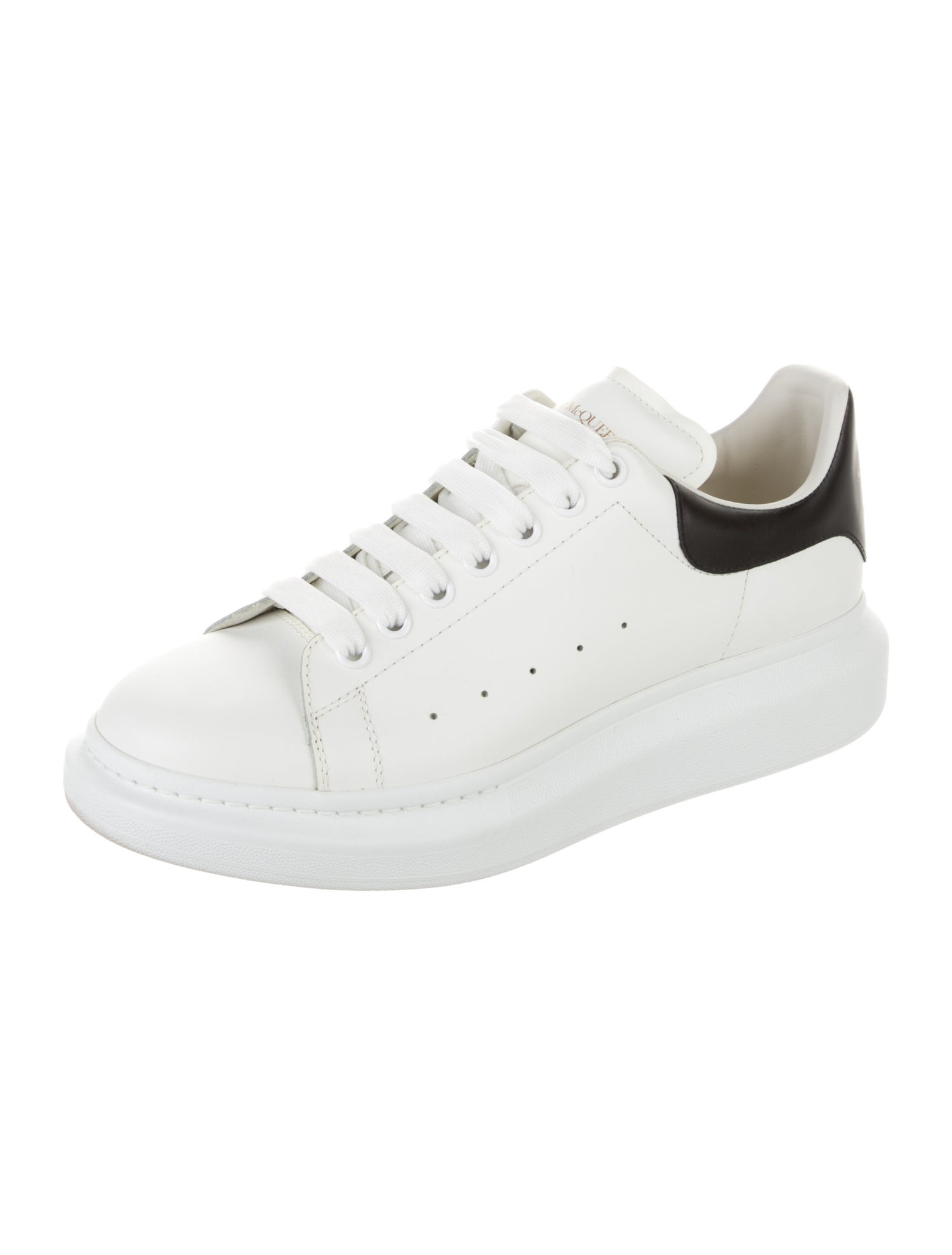 Alexander McQueen Leather Chunky Sneakers