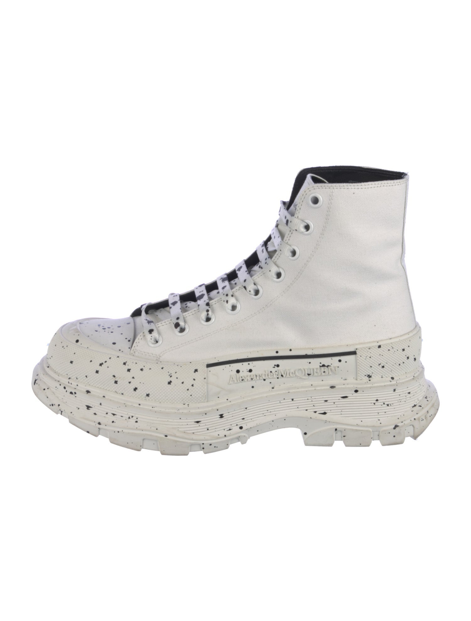 Alexander McQueen Canvas Chunky Sneakers