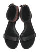 Alexander McQueen Leather Chain-Link Accents Sandals