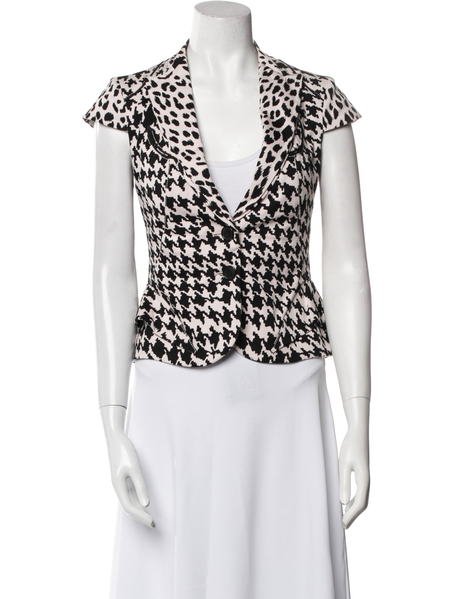 McQ Alexander McQueen Printed Vest w/ Tags