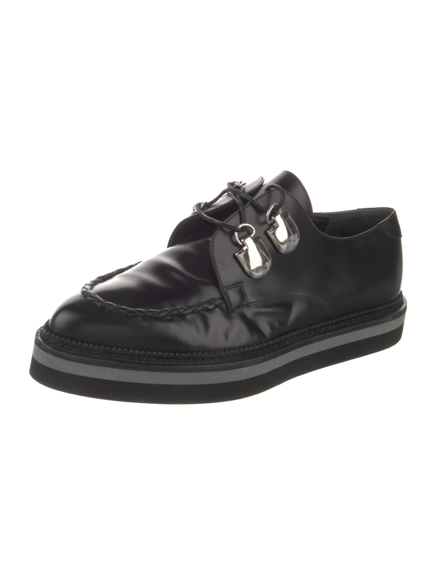 Alexander McQueen Leather Loafers