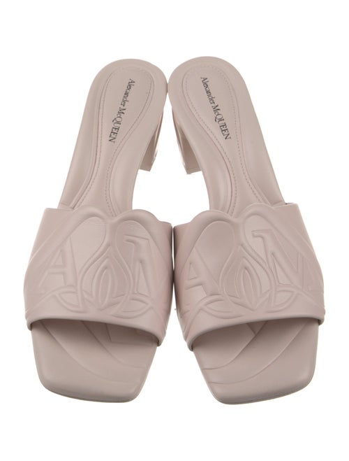 Alexander McQueen Leather Slides