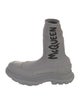 Alexander McQueen Graphic Print Sock Boots