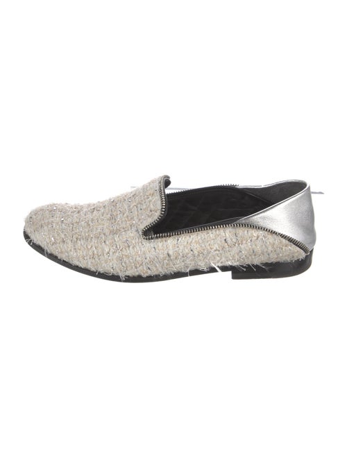 Alexander McQueen Tweed Loafers