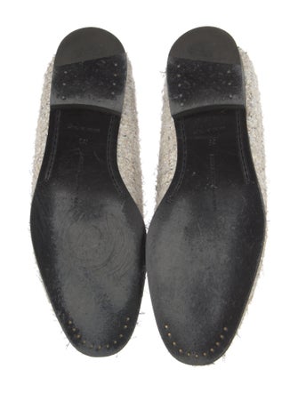 Alexander McQueen Tweed Loafers