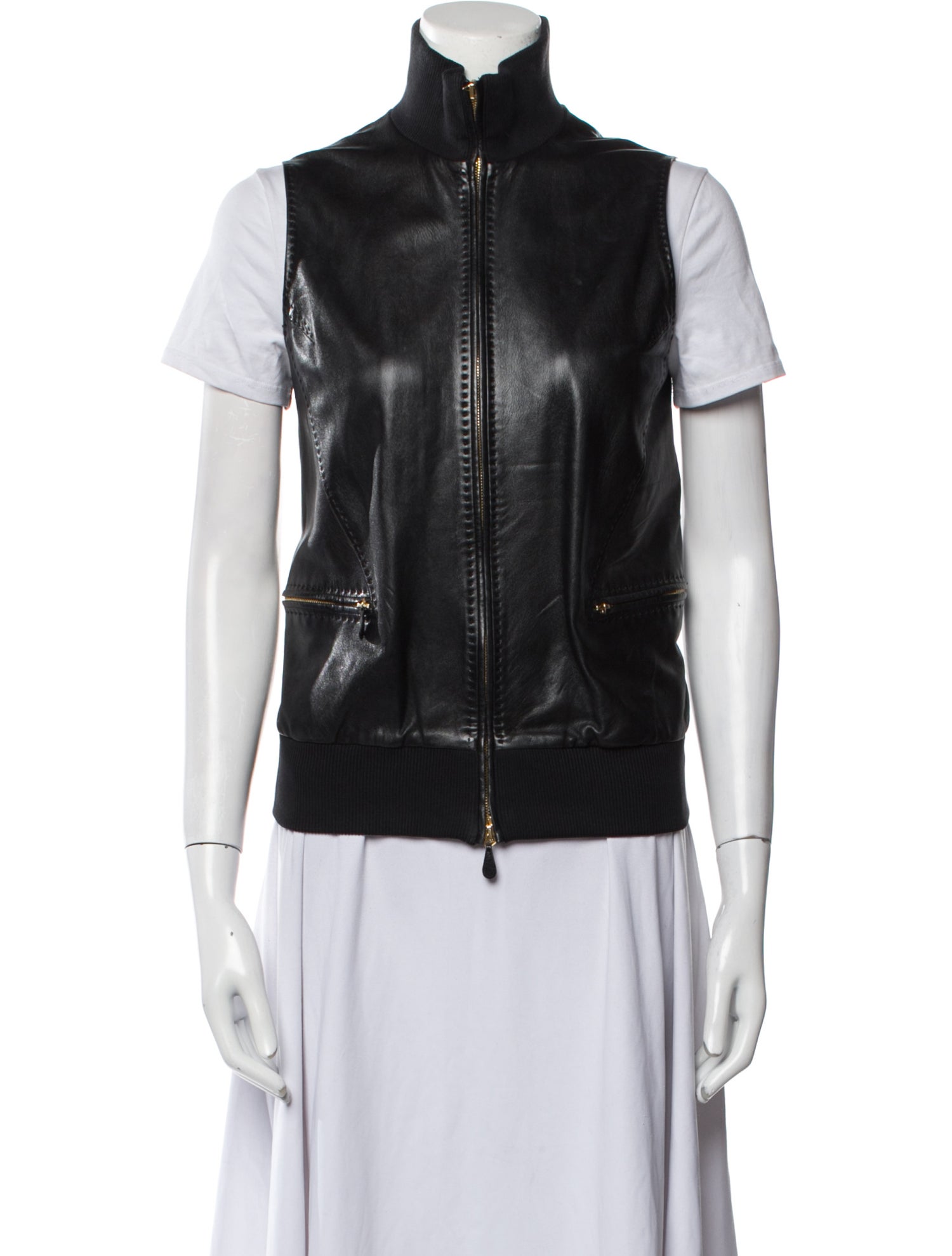 Alexander McQueen Leather Vest
