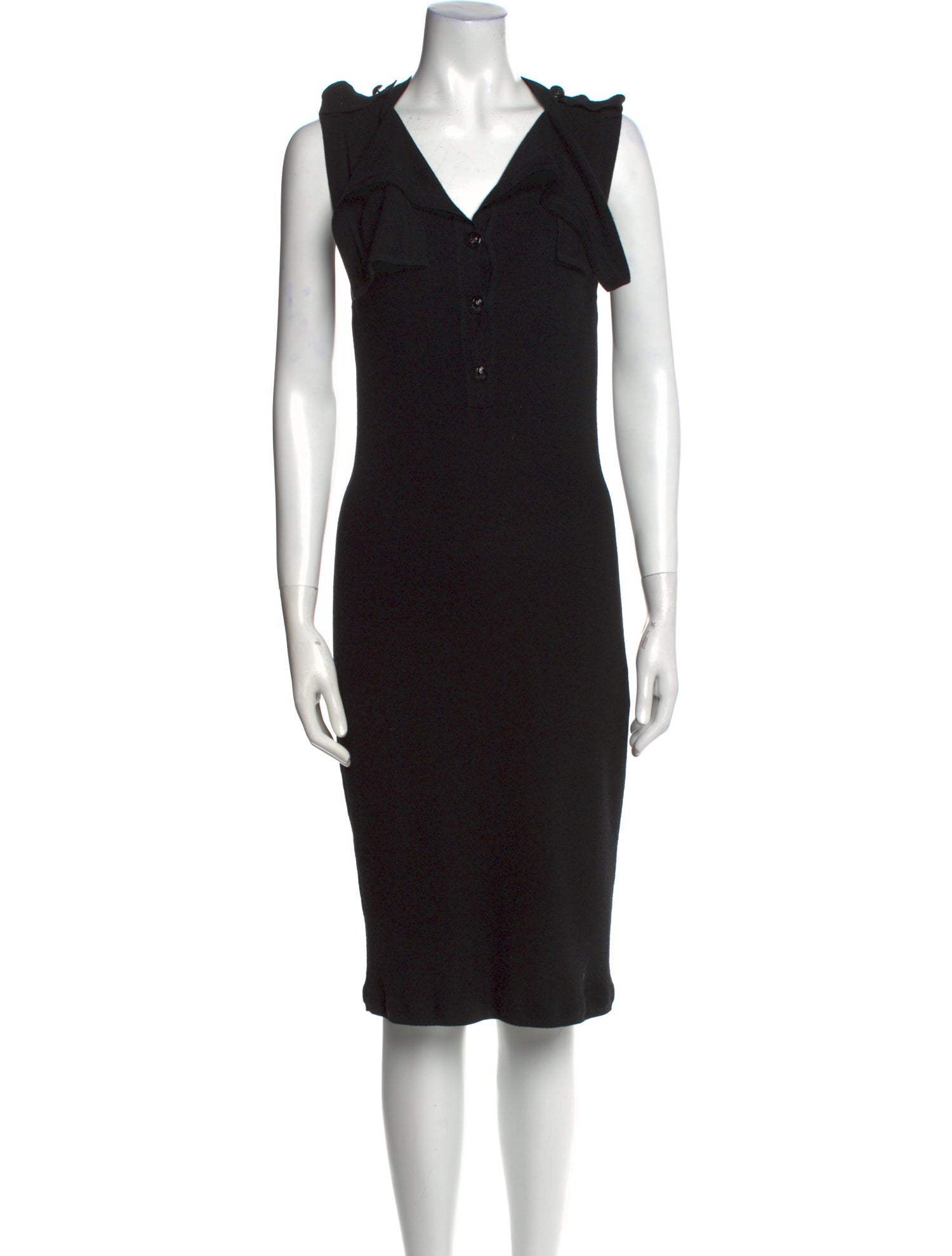 Alexander McQueen Wool Mini Dress