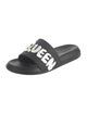 Alexander McQueen Rubber Printed Slides