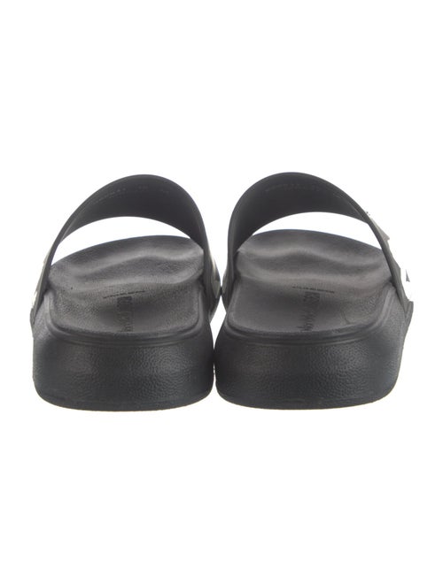 Alexander McQueen Rubber Printed Slides