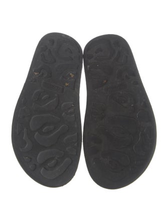 Alexander McQueen Rubber Printed Slides