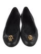 Alexander McQueen Skull Leather Flats