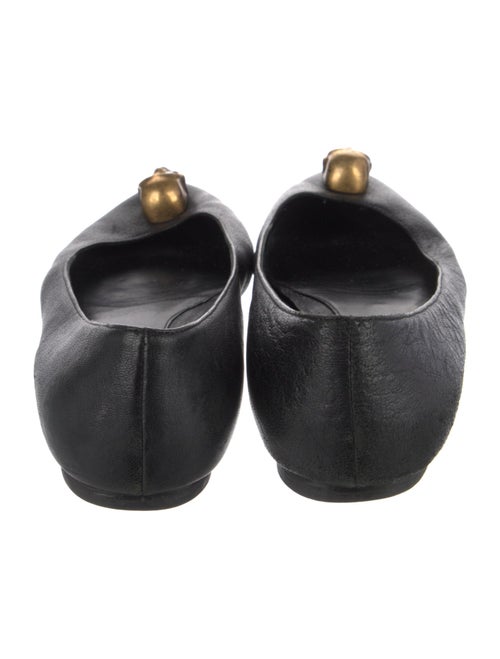 Alexander McQueen Skull Leather Flats