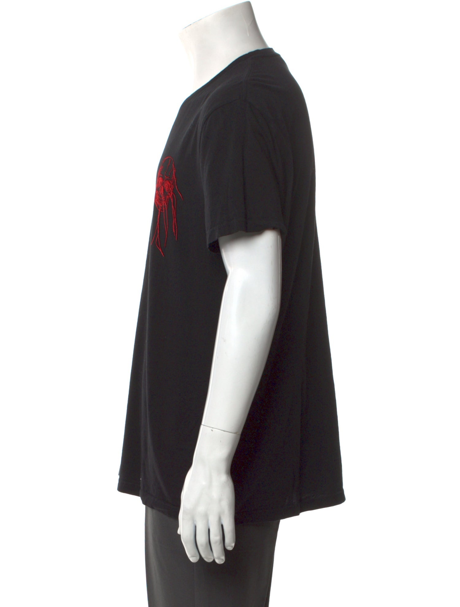 Alexander McQueen Crew Neck Short Sleeve T-Shirt