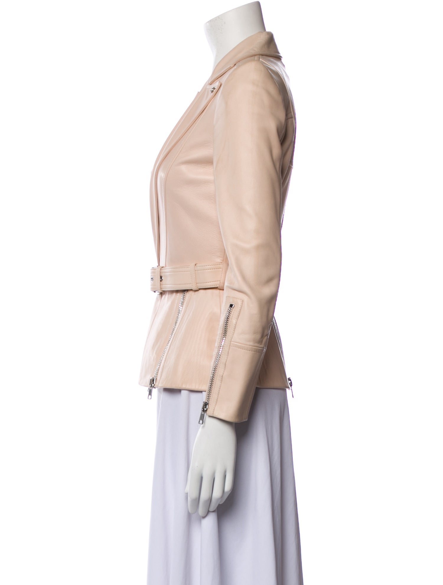 Alexander McQueen Leather Blazer