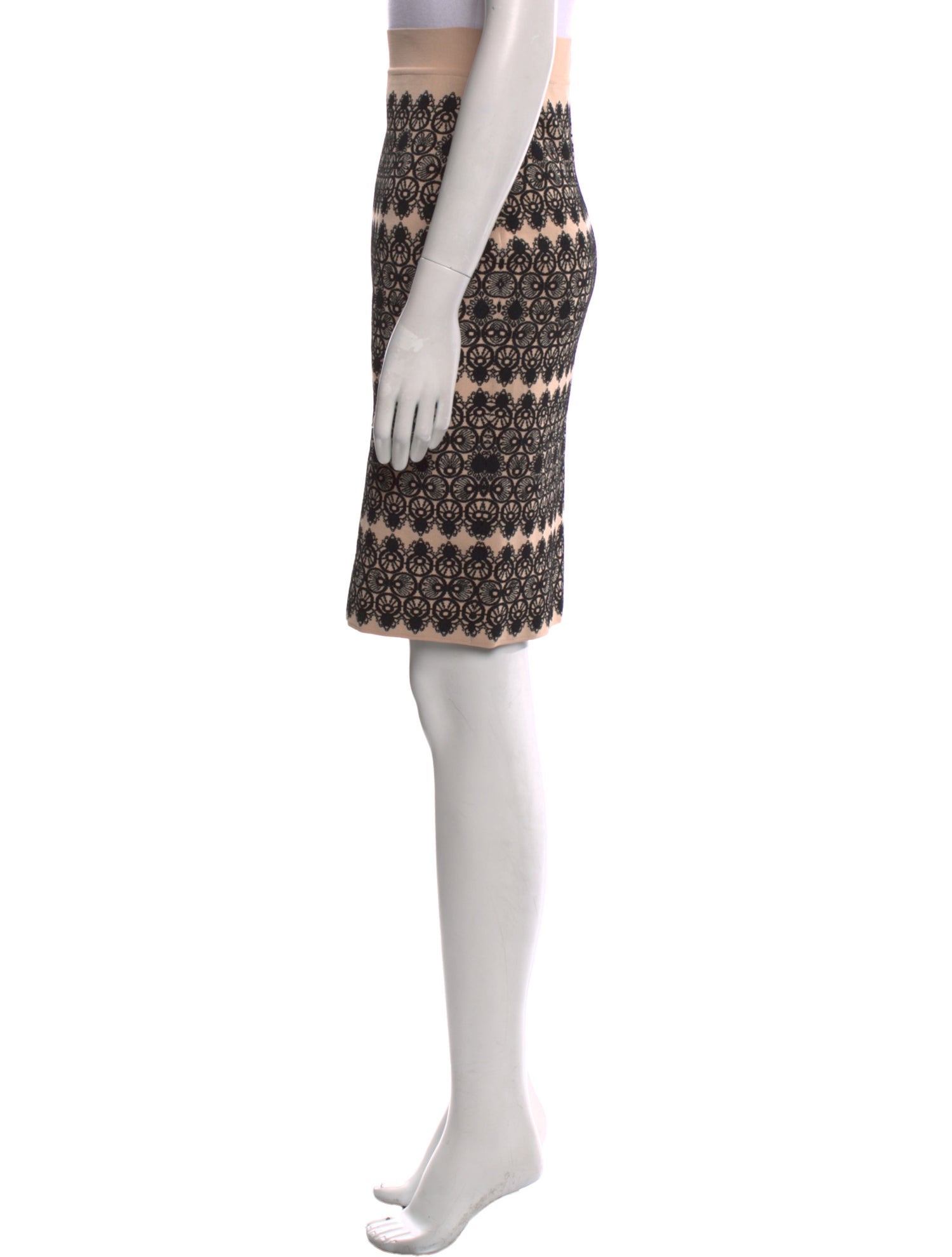 Alexander McQueen Printed Knee-Length Skirt