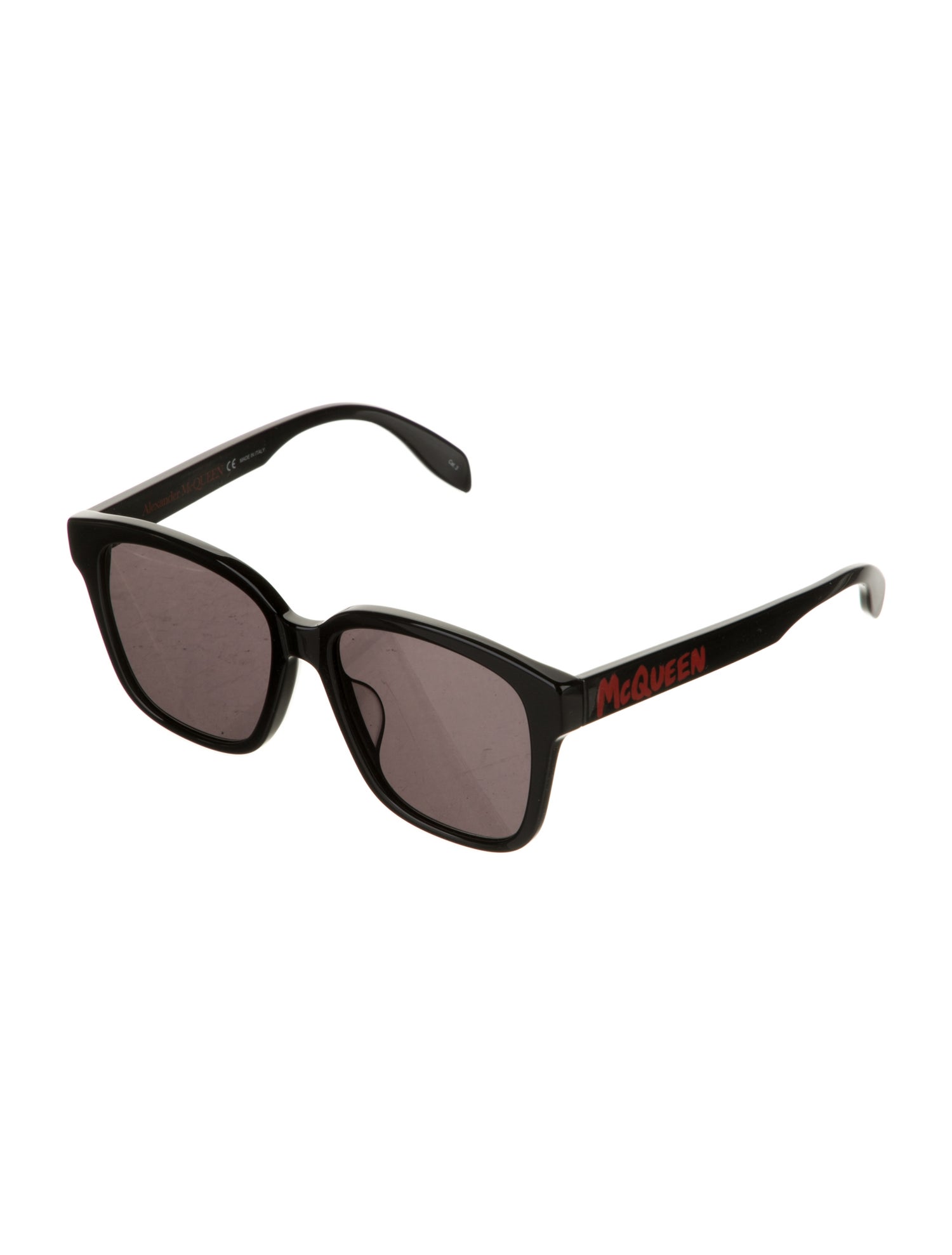 Alexander McQueen Wayfarer Tinted Sunglasses