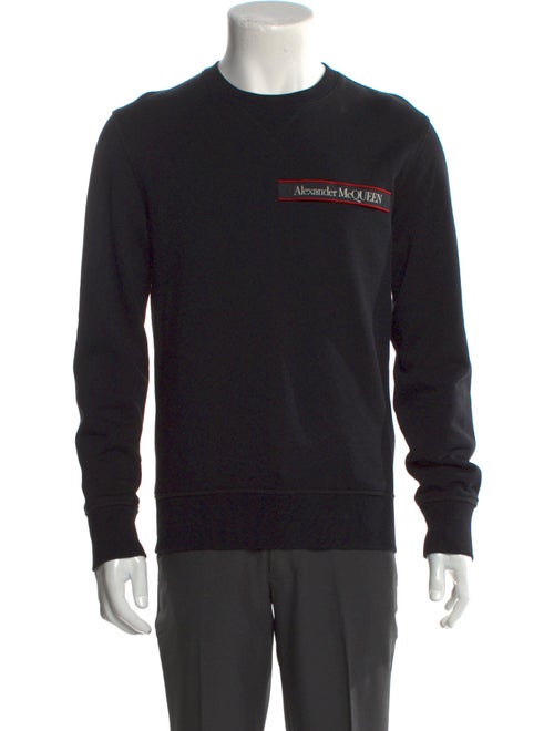 Alexander McQueen Graphic Print Crew Neck Sweatshirt