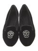 Alexander McQueen Skull Suede Loafers