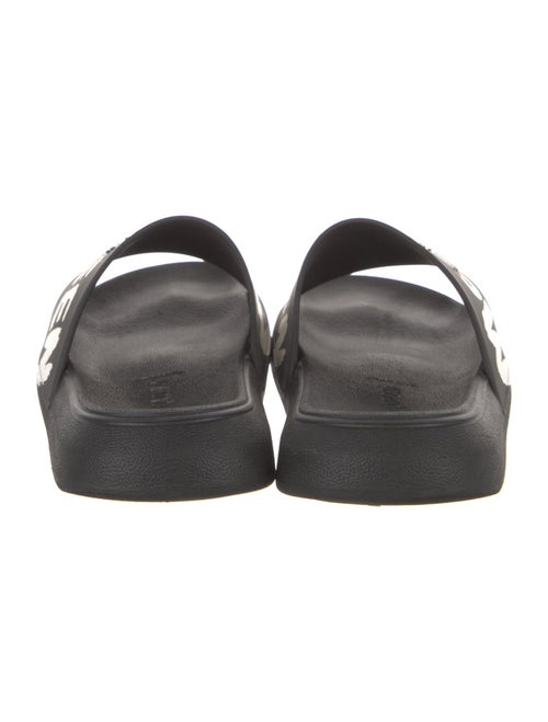 Alexander McQueen Rubber Graphic Print Slides