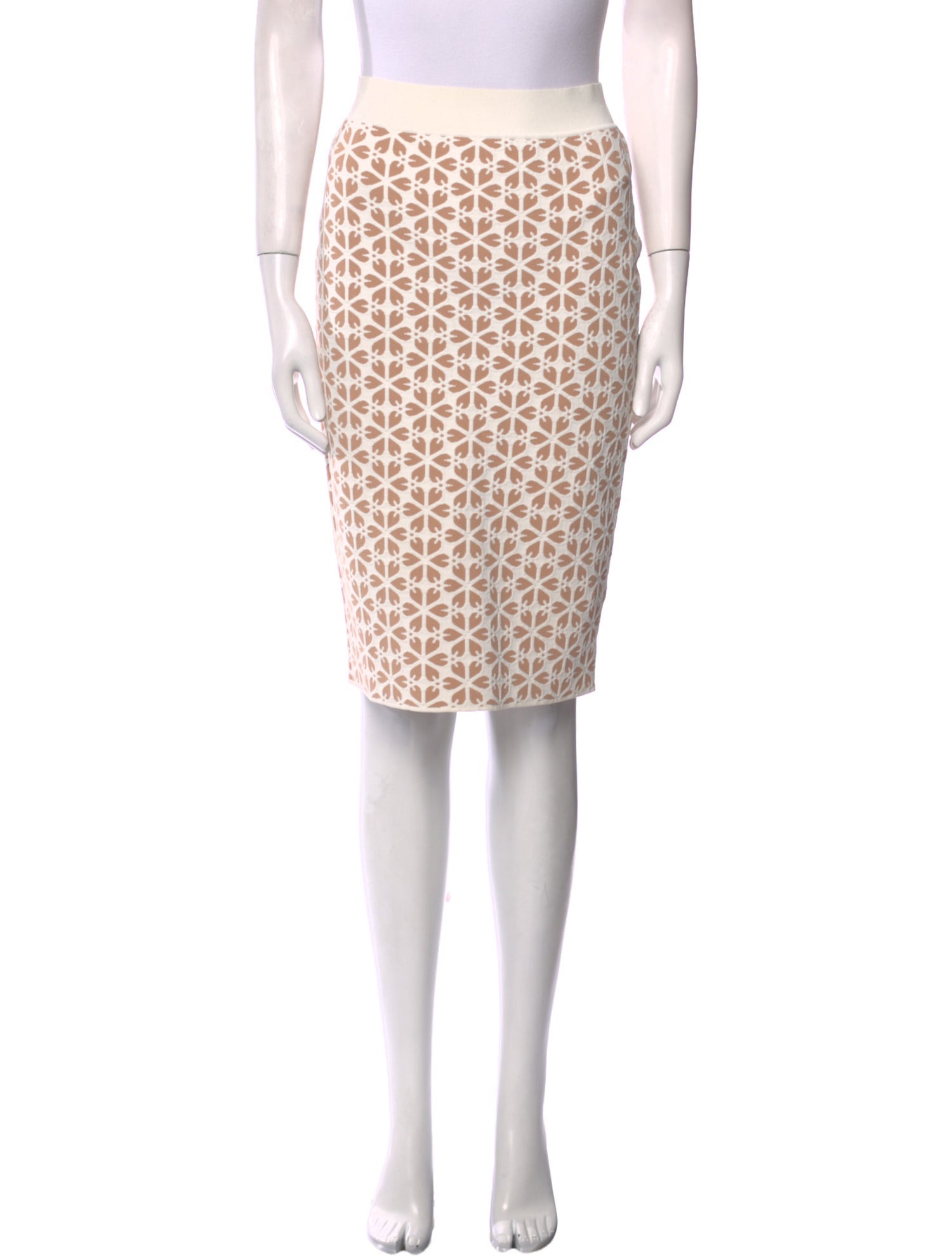 Alexander McQueen Printed Knee-Length Skirt